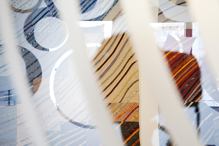 Sabine Cibert; art textile; un itinéraire grand format; art contemporain;