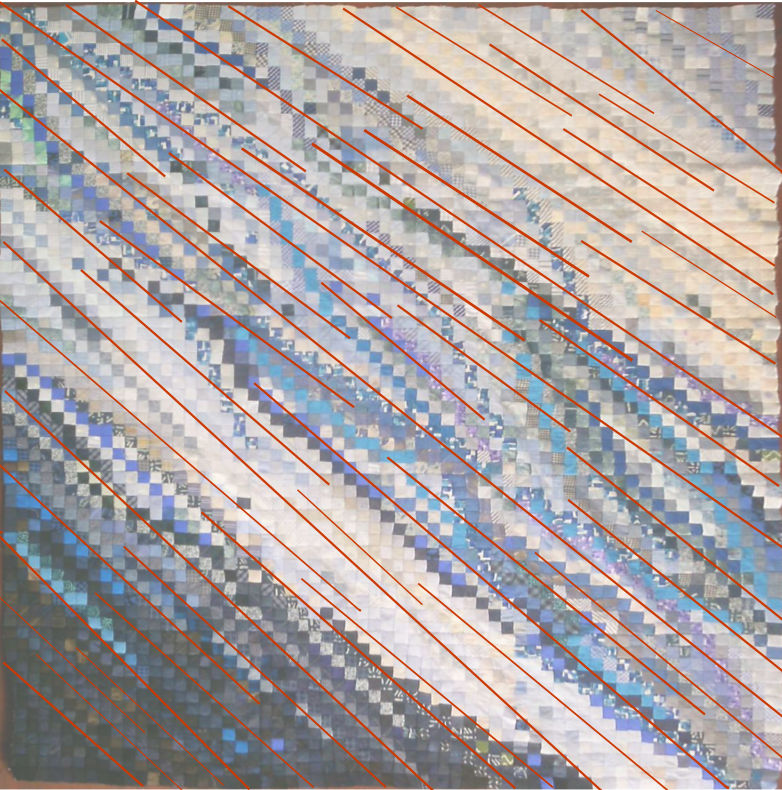 eauvive1 trace quilting | Sabine Cibert