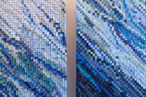 Sabine Cibert - Eau vive 3 et 1 - exposition