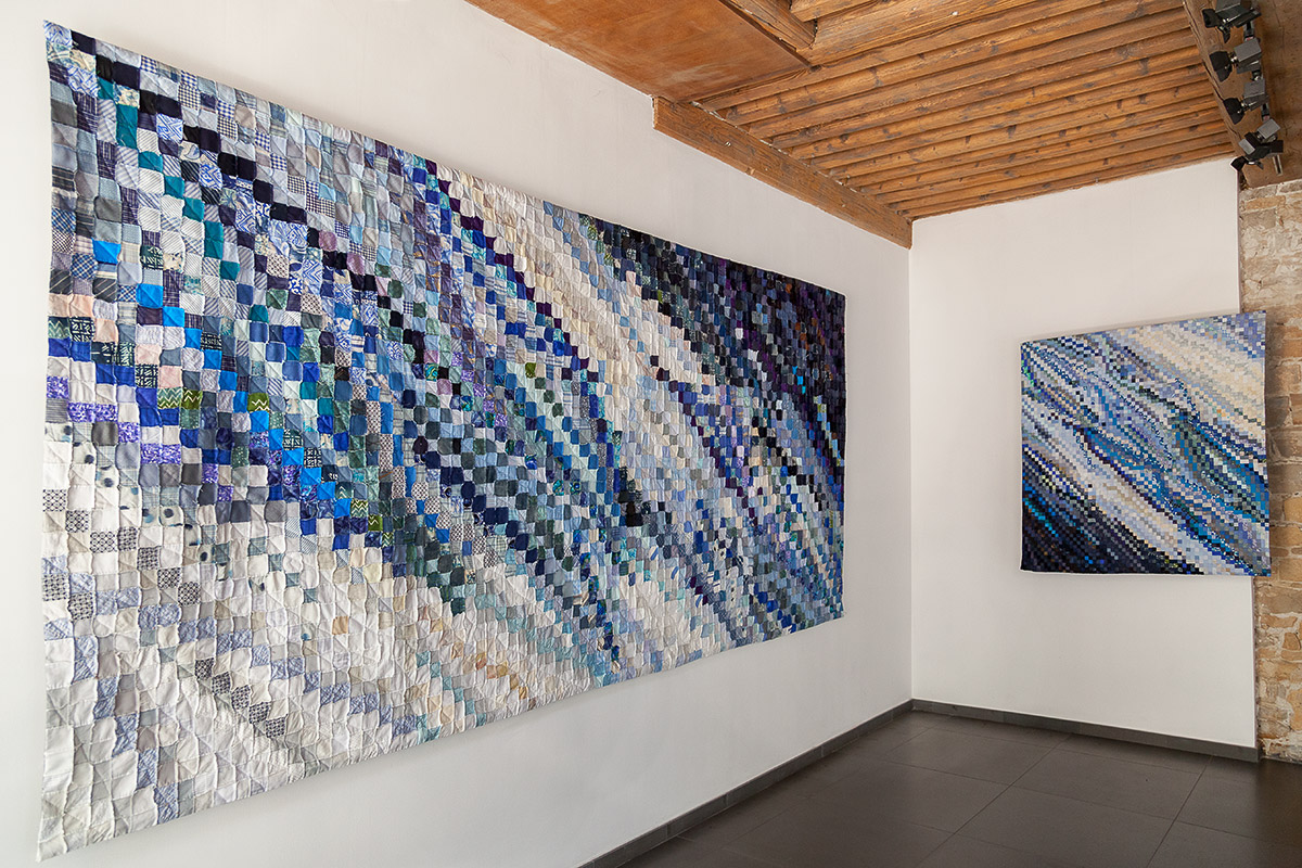 Eau vive 2 et Eau vive 1 - exposition - Sabine Cibert